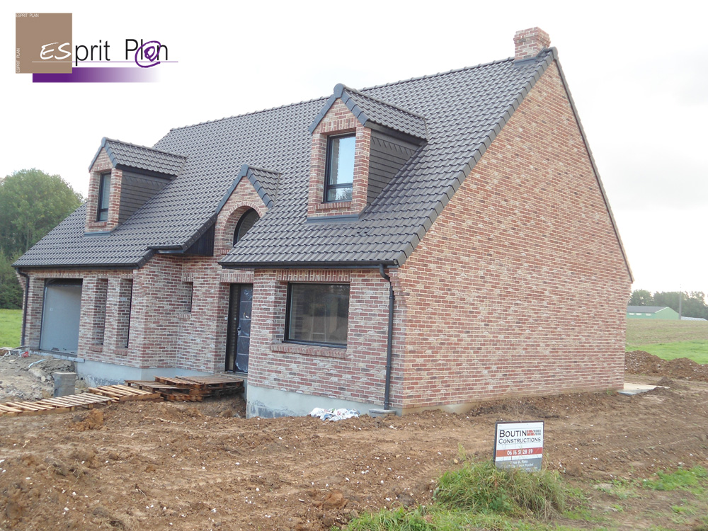 plan maison contemporaine nord pas de calais